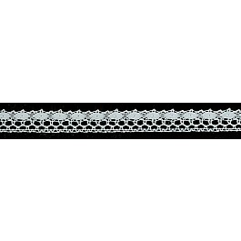 Alma Cluny Lace Ribbon 1.3 cm white