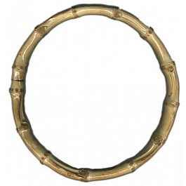 2 Bamboo Bag Handles (19 cm)