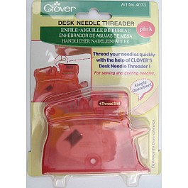 Desk Needle Threader pink