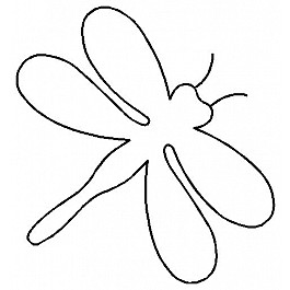 Dragonfly Block, 11.4 cm