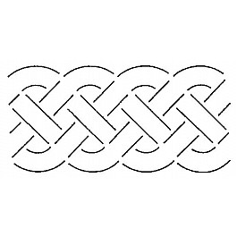 Border Braid, 13.3 cm