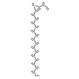 Twist & Turn Border, 2.5 cm (1'')
