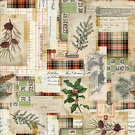 Holidays Past - Cotton Canvas