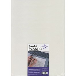 4 pieces Template Plastic, 35.5 x 50.5 cm