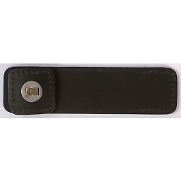 Black Leather Closure, Magnetic Closure