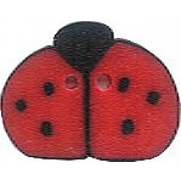 Small Red Ladybug (10 x 12 mm)