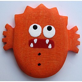rotes Monster 30 mm