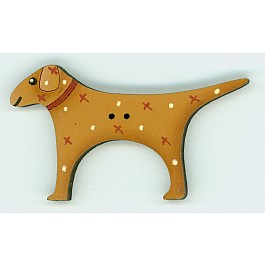 Hugo 1 wooden button