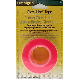 Glow-Line Tape for Rulers, 3 rolls
