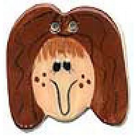 Face with Brown Hair