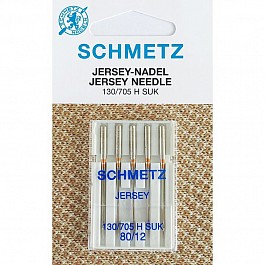 5 Jersey Schmetz Needles 80/12