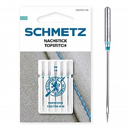 5 Topstitch Schmetz Needles 90/14