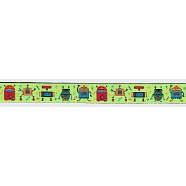 Robot ribbon 15 mm white