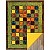 Batik Quilt, grün, 160 cm x 205 cm