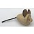 beige Maus Vorder- und Hinterteil