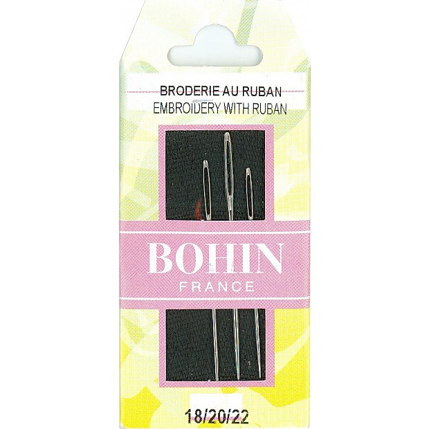 Broderie au Ruban Silk Ribbon Embroidery 18/20/22