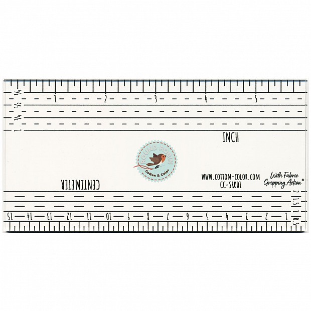 Metric & Inch - Small Ruler