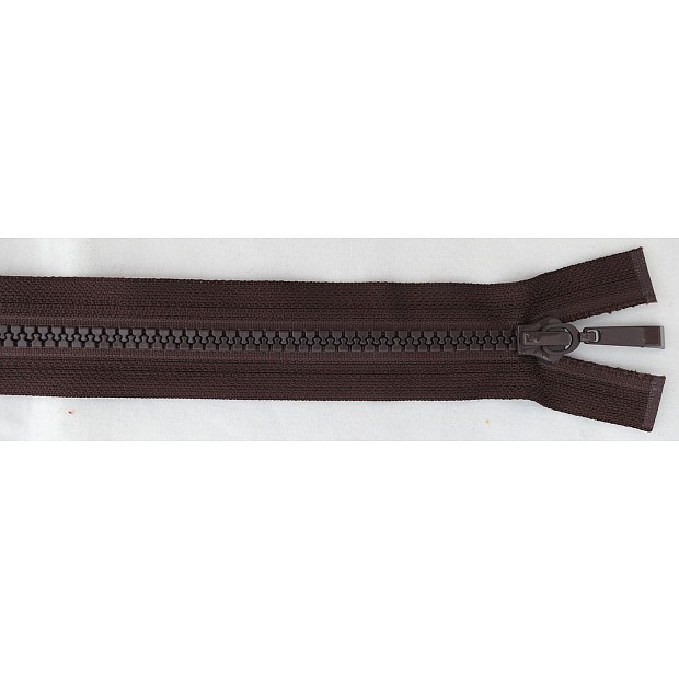 Zipper Heavy duty, 70 cm no.5 walnut brown