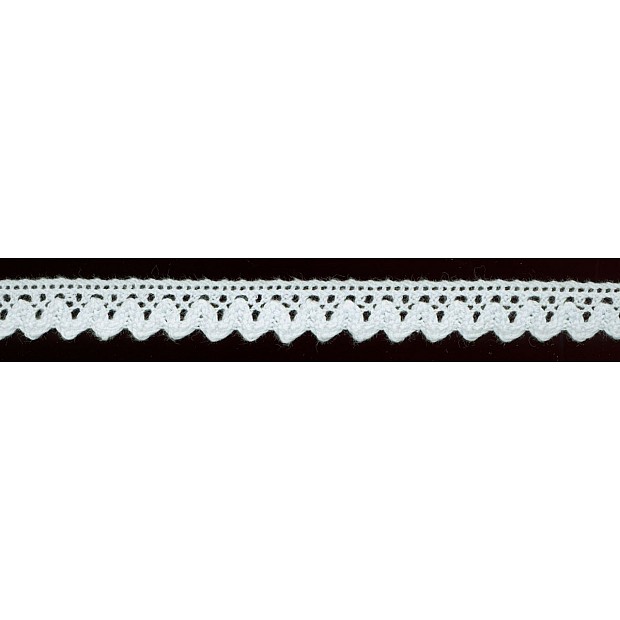 Alma Cluny Lace Ribbon 1.8 cm white