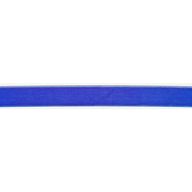 Velvet Ribbon 16 mm (5/8'') royal blue