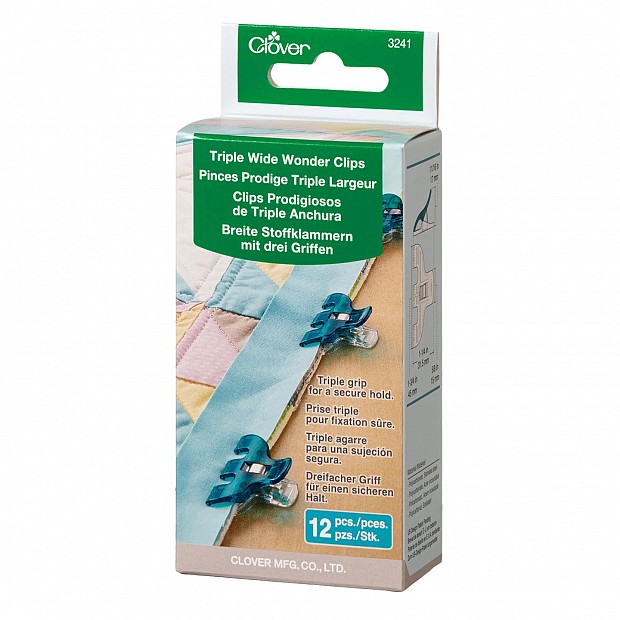 Triple Wide Wonder Clips