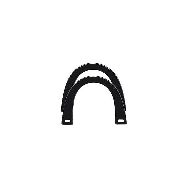 2 Bag & Tote Handles U-shape Black