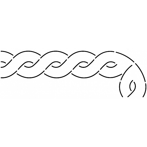 Border Cable with Corner 5 cm (2'')