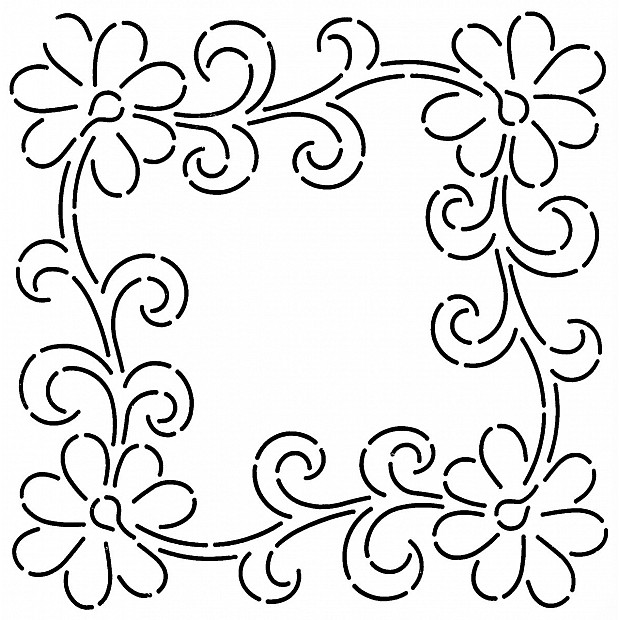 Block Tropical Vine, 23 cm