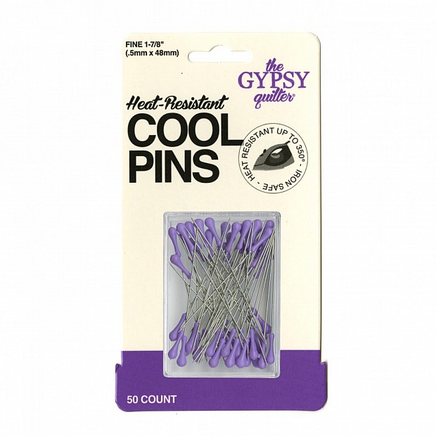 50 Cool Pins Fine Heat-Resistant