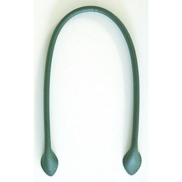 Leather-like Handbag Handles 2pcs. 70 cm green