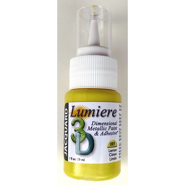 Lumiere 3D Metallic Paint 207 lemon