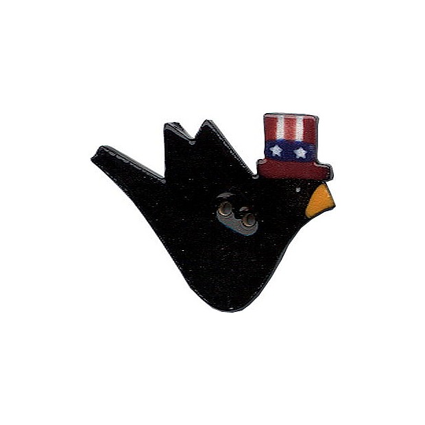 Patriotic Crow