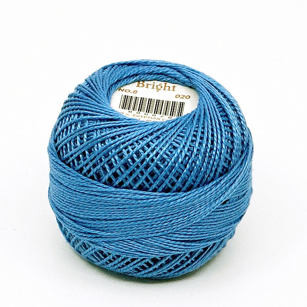 Bright Coton Perlé, Pearl Cotton No. 8