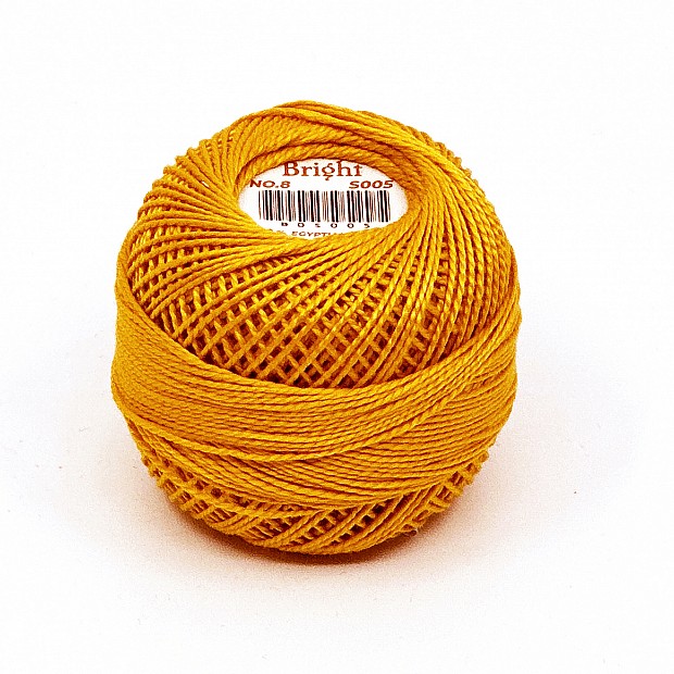 Bright Coton Perlé, Pearl Cotton No. 8