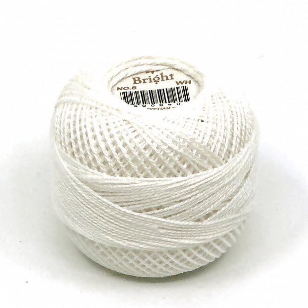 Bright Coton Perlé, Pearl Cotton No. 8