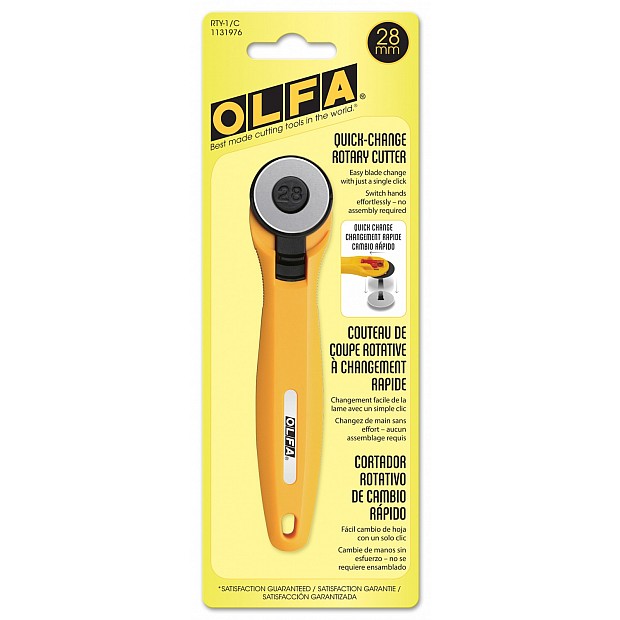 Quick-Change Olfa Rotary Cutter 28 mm