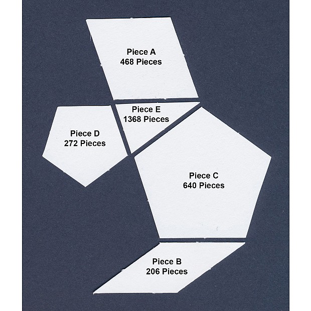 La Passacaglia paper pieces COMPLETE set