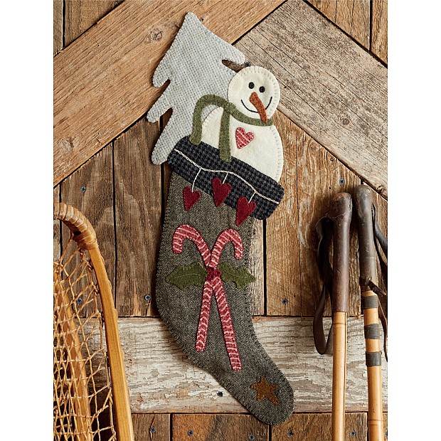 Merry Makers Snowman Stocking Wool Kit