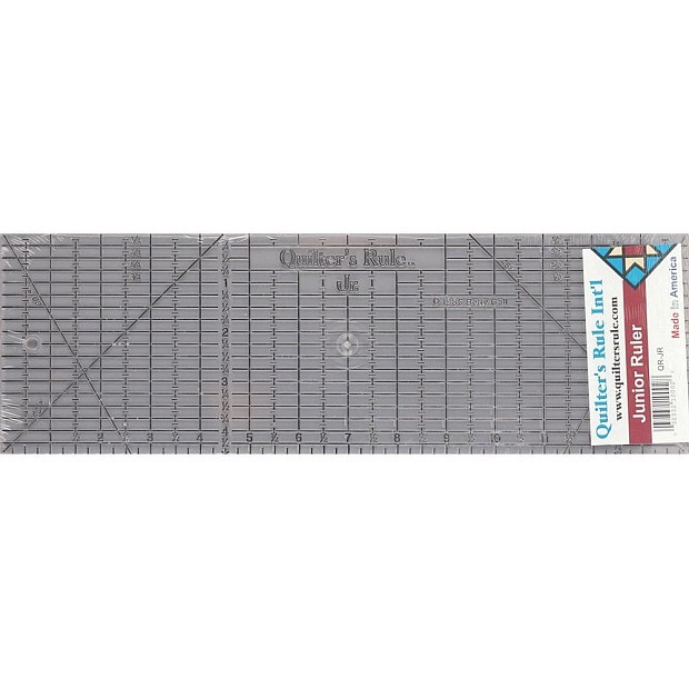 Junior Ruler 4 1/2  x 14" black