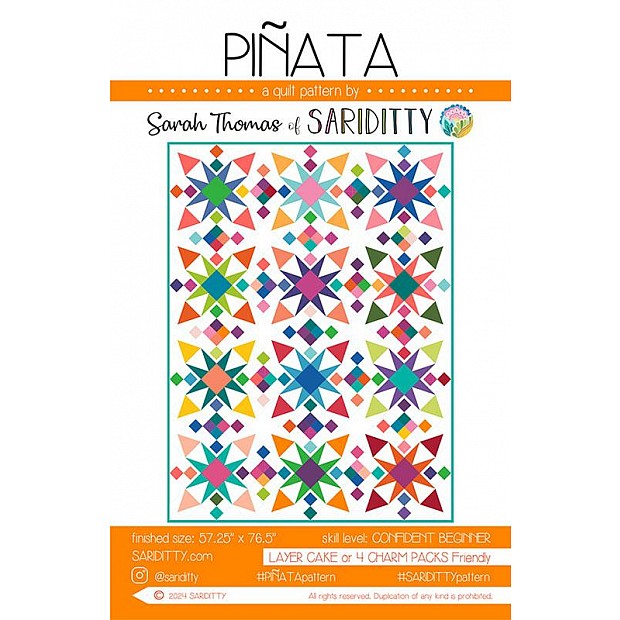 Pinata by Sarditty with Template