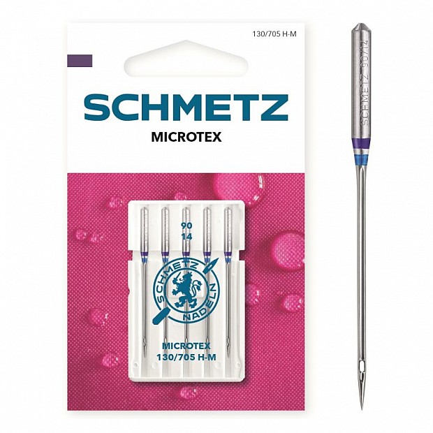 5 Microtex Sharp Schmetz Needles 90/14
