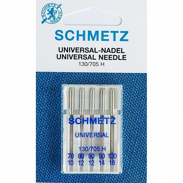 5 Universal Schmetz Needles 70 - 100