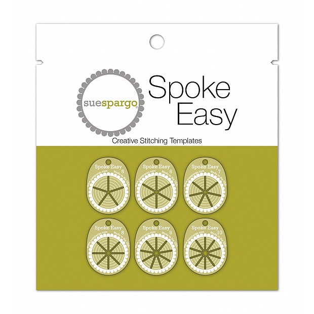 Spoke Easy - 6 Creative Stitching Templates
