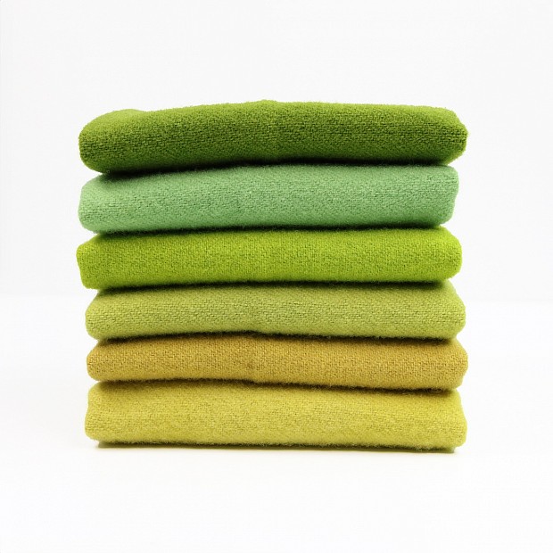 Hand Dyed Solid Wool Bundle