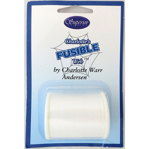Charlotte's Fusible Web thread for softer Appliqué