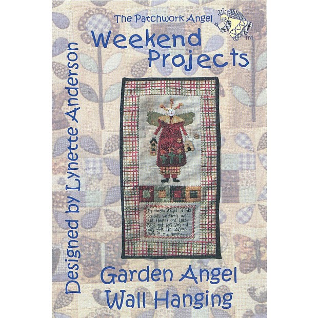 Garden Angel Wallhanging 14x20", 35x50cm
