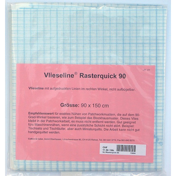 Vlieseline® Rasterquick Viereck 90
