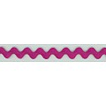 1.75cm Ric Rac Zick-Zack Band magenta
