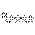 Spring Leaf Border, 10 cm