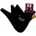 Patriotic Crow